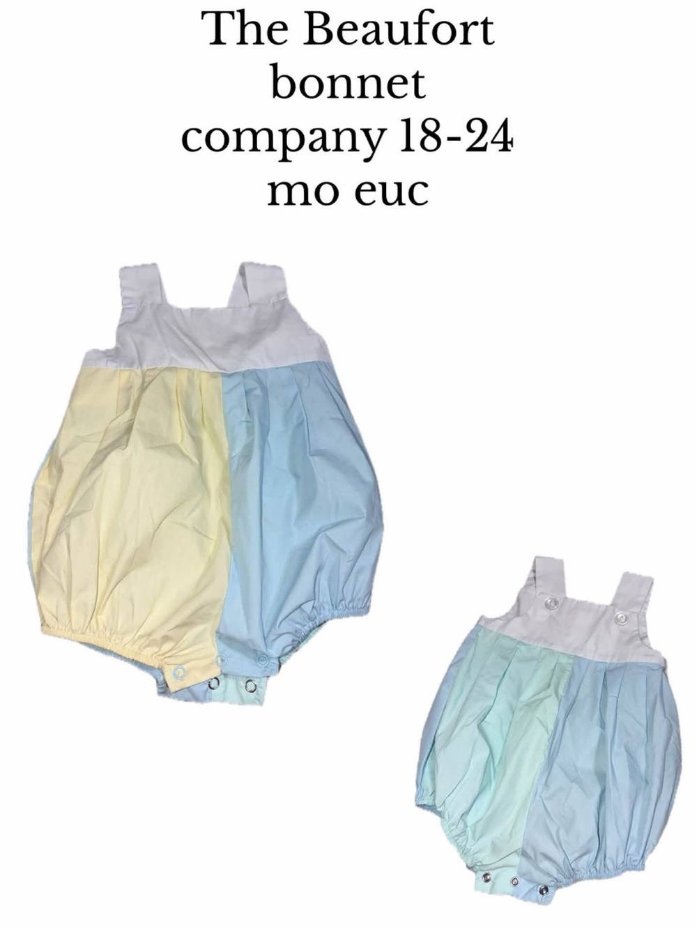 The Beaufort bonnet company color block sun suit